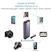 Solar Charger Portable Charger 24000mAh PLOCHY Power Bank Fast Charging External Battery Backup 3-Port output USB &Dual input for All Cell/Smart Phone Tablet,IPhone,IPad, Galaxy,Android & More