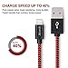 Xcords(TM) iPhone Charger 3Pack 10ft Nylon Braided Lightning Cable Charge and Sync Cable Cord Compatible with iPhone 7/7 plus/SE/5/6/6s/Plus/iPad Mini/Air/Pro