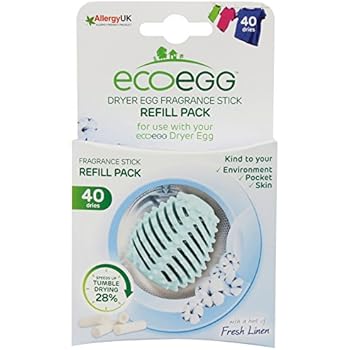 Ecoegg EEDER40FL Dryer Egg Refills, Fresh Linen