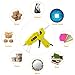 Fayogoo Hot Glue Gun Mini, Glue Gun with Glue Sticks 40 Pcs, Low Temperature Hot Melt Mini Glue Gun for Household DIY Arts Crafts Decoration Repair Sealing in Home Office School, 20 Watt, Yellow