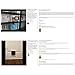NAPUPRO Large Cat Door | Small Dog Door | cat Flap for Windows | 4 Ways Locking (Size 9.2 x 2.2 x 10 inch) | Telescopic Frame | Weatherproof | Easy Installing | for Interior and Exterior Door