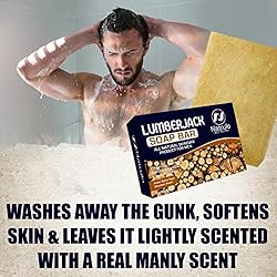 Lumberjack Bar Soap for Men, Fresh Alpine Sage