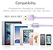 M.owstoni 3pcs 10ft Lightning Cable Nylon Braided Charging Cable Extra Long USB Cord for iphone 7,7 plus iphone 6s,6s plus,6plus,6,5s 5c 5,iPad Mini, Air,iPad5,iPod 7on iOS9.(Purple)