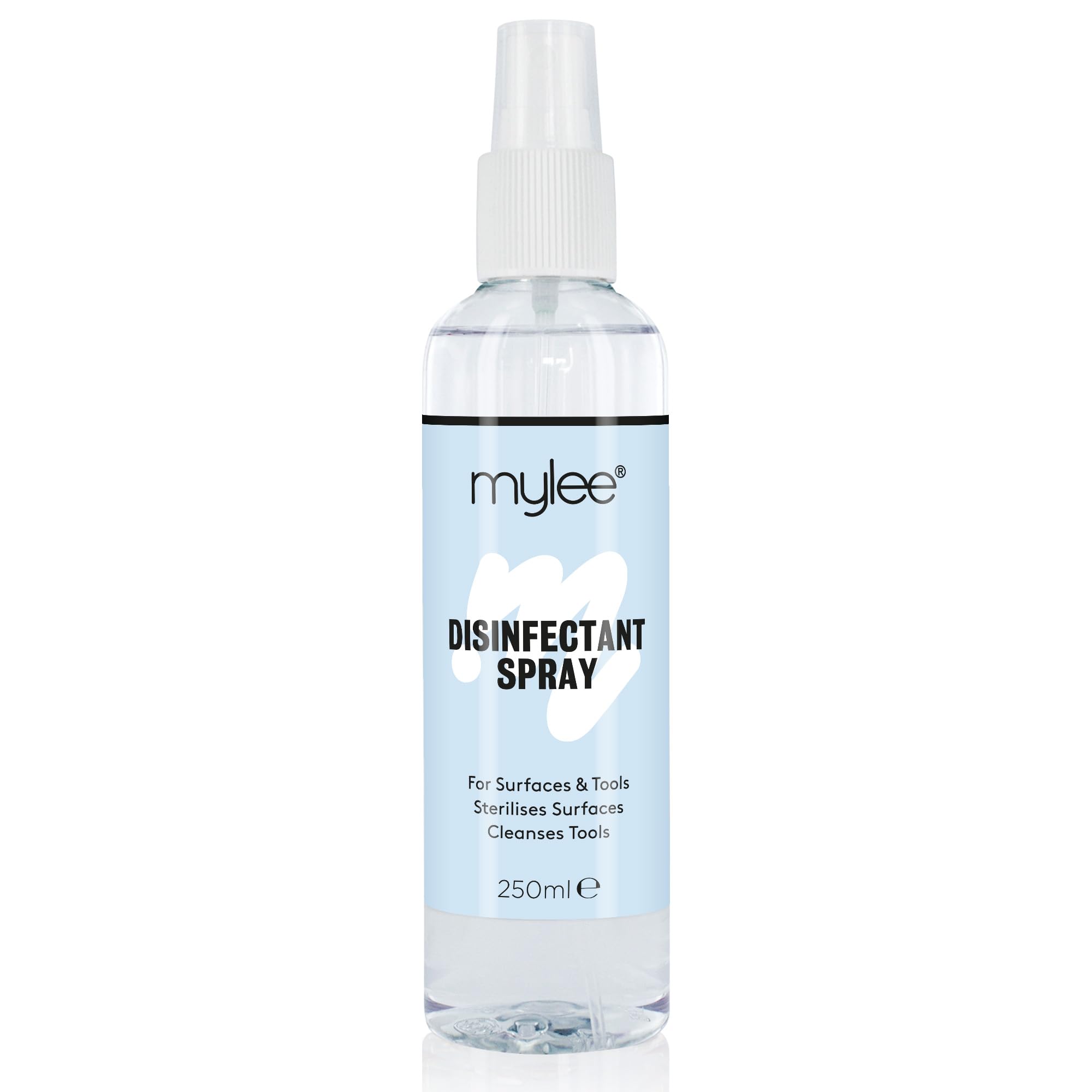 Mylee Disinfectant Spray Antiseptic Sanitiser, Sanitises and Cleanses Surfaces, Kills 99.9% Bacteria and Germs, For Use with Derma roller, Protect Against Nail Fungus, Manicure and Pedicure Equipment