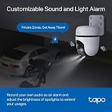 Tapo TC41 2K Outdoor Security Camera WiFi Pan Tilt Person Detection Color Night view 9