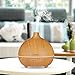 Essential Oil Diffuser, LATOW 500ml Aroma Diffuser for Essential Oils, Aromatherapy Oil Diffuser Humidifier, Ultrasonic Cool Mist, Waterless Auto Shut off, 7 Colors Light,Timer Adjustable