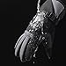 Women Waterproof Windproof Ski Gloves, 3M Thinsulate Snowboard Snowmobile Glove,Black,Large