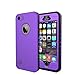 iPhone 5S / SE (2016) Waterproof Case, Dust Proof Snow Proof Shock Proof Case with Touched Transparent Screen Protector, Heavy Duty Protective Carrying Cover Case for iPhone 5 5s SE - Purple