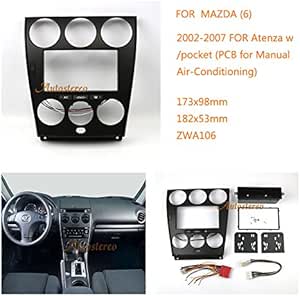 Amazon.com: Autostereo Car Stereo Radio Facia Fascia Adapter for Mazda