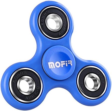 Fidget Spinner Toys MOFIR High Speed Fidget Spinner Stress Reducer Focus Toy for Autism Adult Children Perfect for ADD, ADHD, EDC , Anxiety (Blue)