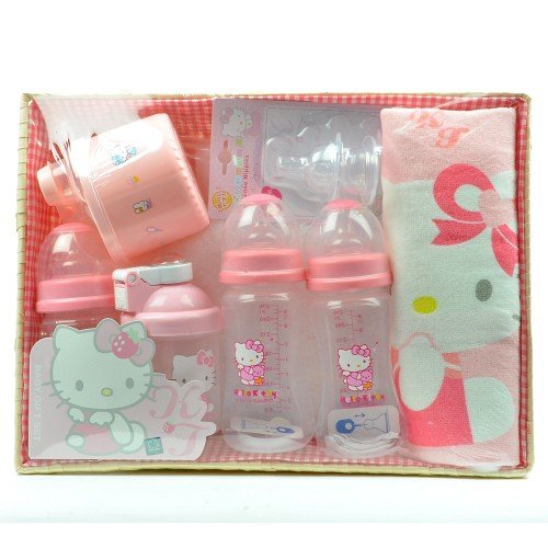 NEW Hello Kitty Baby Bottles Gift Set BPA Free Buy Online in UAE