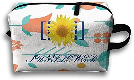 SunflowerÂ  Men's Hanging Zipper Travel Cosmetic Portable Shaving Kit Toiletry Pouch Bag