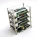 GeauxRobot Raspberry Pi 3 Model B 4-layer Dog Bone Stack Clear Case Box Enclosure also for Pi 2B B+ A+ B A primary