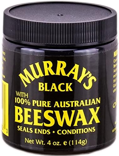 Murrays Black Beeswax 104 ml Jar (3-Pack)