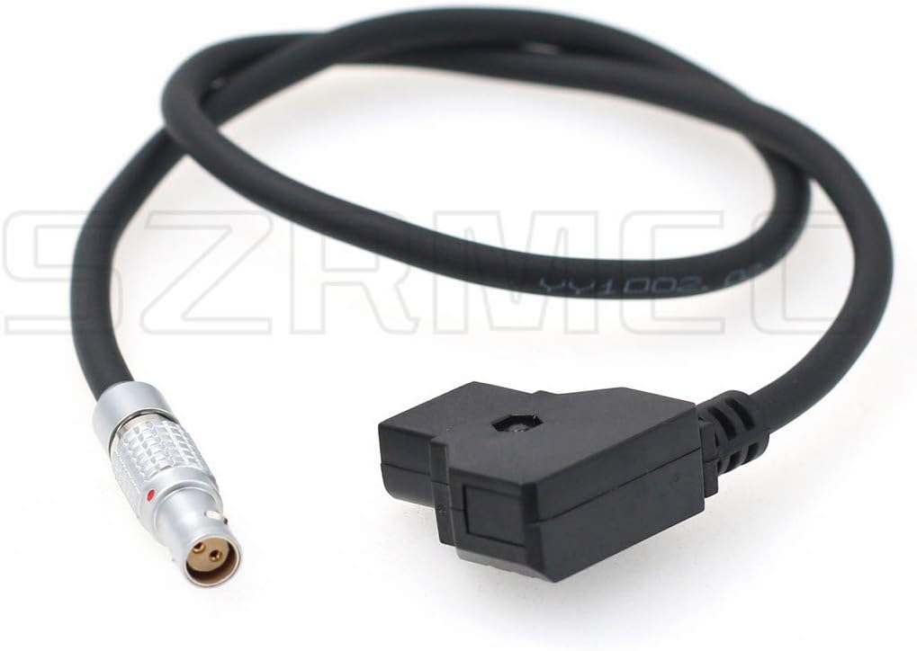 SZRMCC 2 Pin Female Rotatable to D-tap Power Cable for RED Komodo 6K Cinema Camera (50cm), Straight 2Pin - Image 3