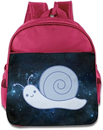 ELF STORY - Cute Cartoon Snail Little Kid Baby Boys Girls Toddler School Bag Pink