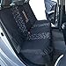 BDK Scooby Doo Waterproof Car Seat Cover for Dog, Bench Seat– Heavy Duty Black Oxford Automotive Rear Bench Back Seat Cover for Pets,Interior Covers for Auto Truck Van SUV
