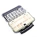 Wild Strike RCL Fly Fishing Fly Box, Ice Fishing Jig Box, Medium, Gray