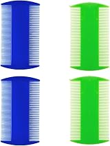 Aeuezxx 4 Pcs Double Sided Hair Styling Combs, Lightweight & Durable view 1