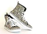 Twisted Women's KIX Hi-Top Lace Up Snap Foldover Sneaker