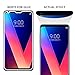 LG V30 Screen Protector [HD - Clear][Anti-Fingerprint] Premium Tempered Glass Screen Protector [1PACK]