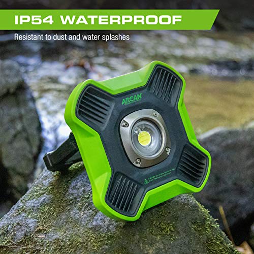 Arcan 5000Lumen Ultra Rechargeable MultiPurpose Flood Light with USB