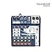 Soundcraft Notepad-8FX Professional USB Audio Interface Mixer with Lexicon Reverb, Echo & Delay Effects, and Ducking Feature - Durable Metal Build. Blue