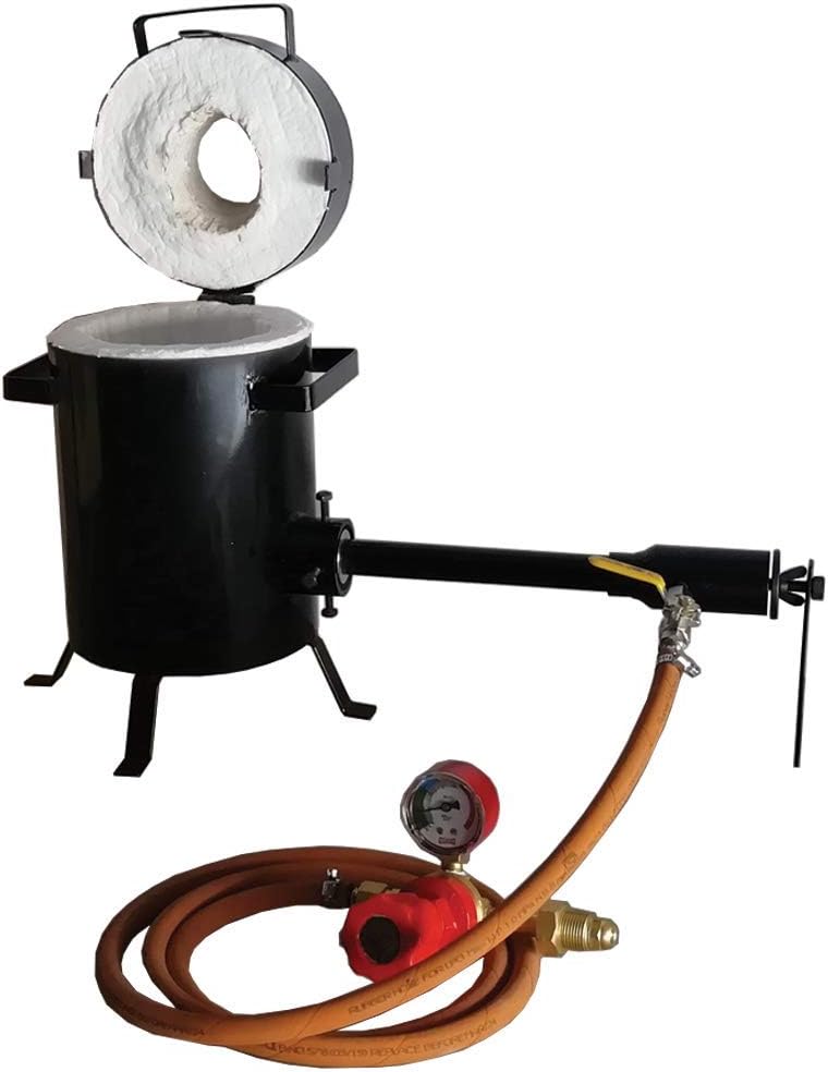 4 Kg Propane Melting Furnace Precious Metal Melting Gold Silver Copper Brass Bronze