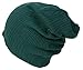TOP HEADWEAR Soft Ribbed Beanie Slouch Slouchy Knit Hat - Teal