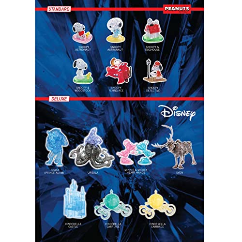 Original 3D Crystal Puzzles Disney Mickey Mouse Licensed Original 3D