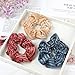 Howan Velvet Scrunchies 24 Assorted Scrunchies for Hair Accessories for Girls and Women-