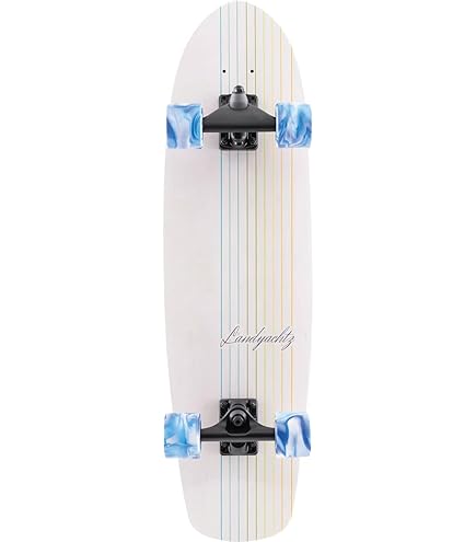 LANDYACHTZ スケートボード ホワイト LANDYACHTZ / ランドヤッツ｜ロングスケートボード通販