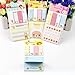 Cute Strawberry Bear Sticker Bookmark Point It Marker Memo Flags Sticky Notes