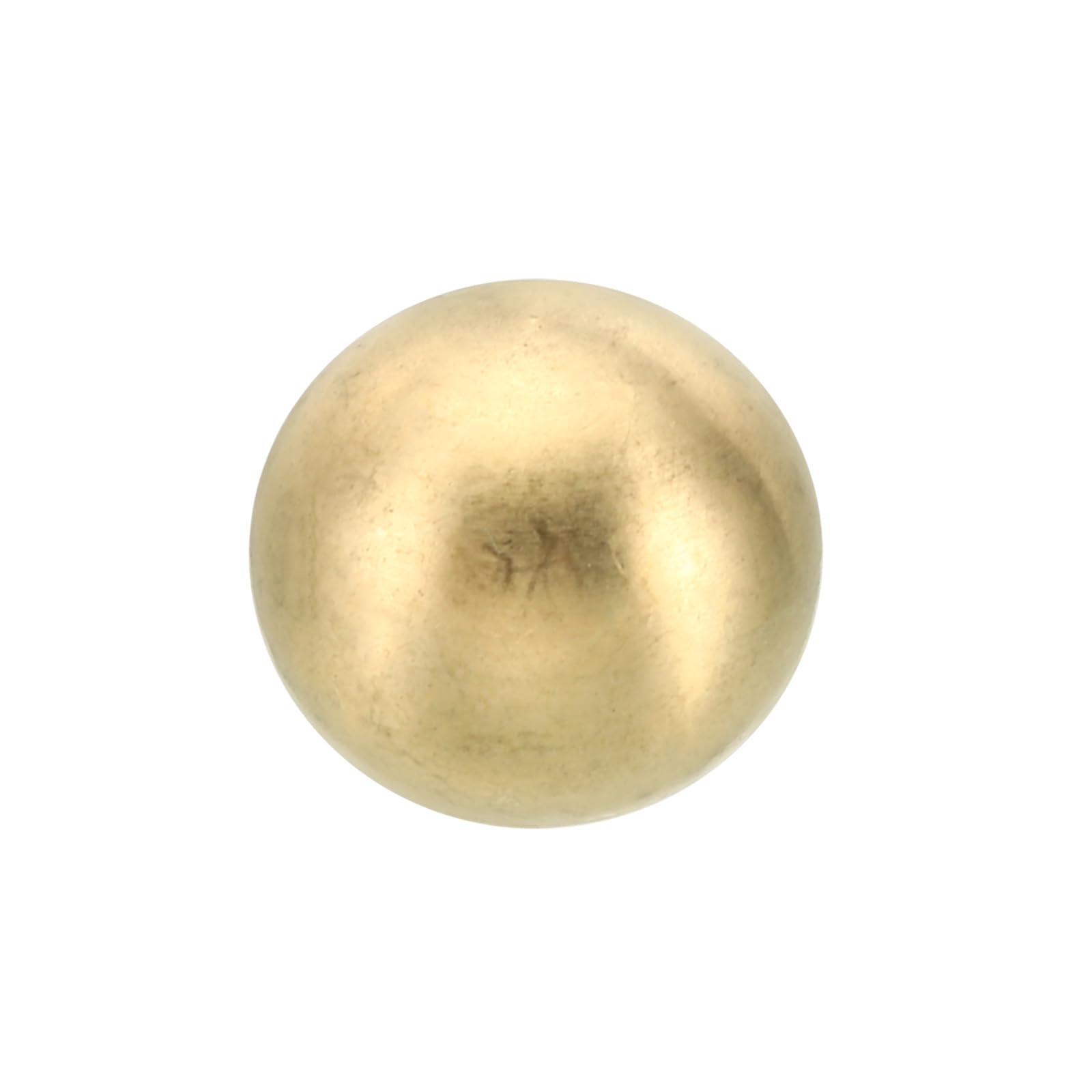 PATIKIL M4x0.7 Thread Cap Nuts Knob, 1 Pack Brass Ball Lamp Decoration Screw Caps Nut Cover Nut for Furniture Lighting or DIY Project 21.5mm