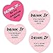 Big Dot of Happiness Drink If Game - Be My Galentine - Valentine's Day Party Game - 24 Count