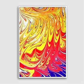 Framed Canvas Wall Art for Living Room, Bedroom Watercolor Seperate in Water Canvas Prints for Home Decoration Ready to Hanging - 16x24 inches