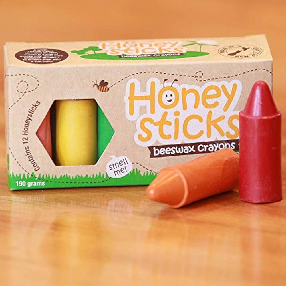 100 Pure Beeswax Crayons Natural, Safe Toddlers, Kids And Children