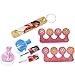 Disney's Elena of Avalor Peel-Off Nail Polish Gift Set for Kids; 5 Colors, Toe Separators & Nail File