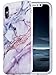 Caka iPhone X Case, iPhone Xs Marble Case Slim Anti Scratch Shockproof Luxury Fashion Silicone Soft Rubber TPU Protective Case for iPhone X XS (Pink)
