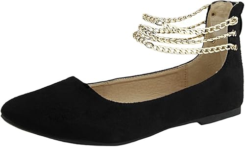 shoes with belt around ankle