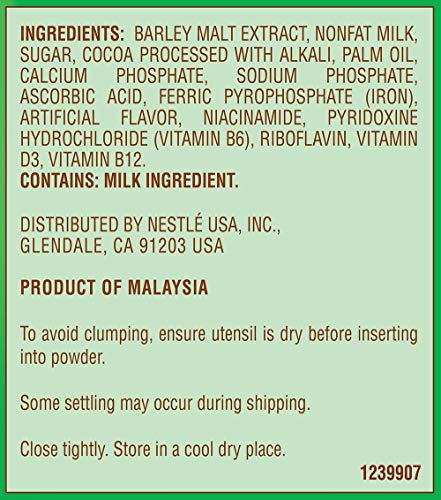 Nestle Milo Chocolate Malt Beverage Mix Jumbo 3.3 Pound Can (1.5kg) (Limited Edition)