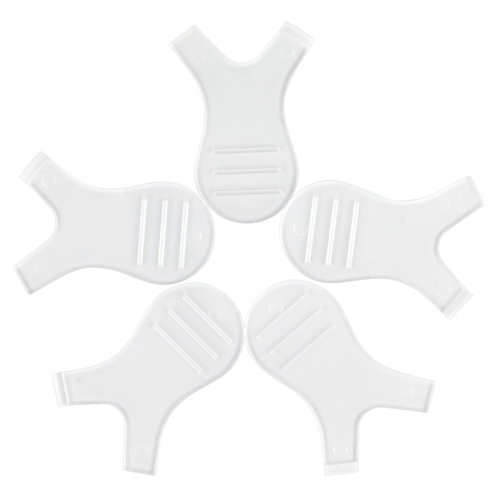 G2PLUS 20PCS Y Shape Lash Lifts - Transparent Y Combs for Lash Lifts - Y Shape Lash Lifting Grafting Eyelash Brush - Y Lash Lift Tool for Lash Lifts