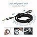Lightning to 3.5mm Male Aux Stereo Audio Cable, Micarsky Premium Nylon Car Aux Cord for iphone 7/7 Plus/8/X and Perfect Compatible of iOS 10.3/11 and later