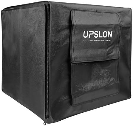 Upslon Professional LED Photography Light Box, Photo Studio Shooting Lighting Tent Kit, 16 x 16 x16 Inches
