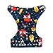 ALVABABY Pocket Cloth Diapers Reusable Washable Adjustable for Baby Boys and Girls YD68