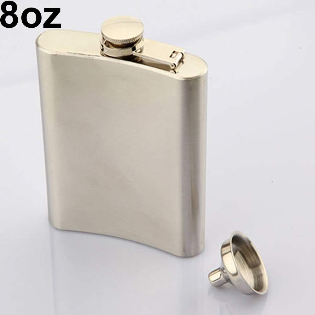 KOqwez33 4oz/6oz/5oz/8oz/10oz/18oz Hip Stainless Steel Liquor Flask