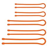 The Most Amazing Twist Ties For Organizing Your Gear (5-Pack Assorted Super Duty Bundle, 2 x 18 Inch, 2 x 24 Inch, 1 x 32 Inch-Extra Thick Diameter). Use For Organizing, Bundling, Securing Your Medium-To-Large Gear And Appliances - Cables, Cords, Dog Leashes, Ropes, Hoses, Yoga Mat's, Etc. Keep'em Tangle Free & Organized With a Simple Wrap & Twist Motion. Must Have Item For Camping & Backpack Pack Pockets, Sports, Garage, Work, Automobile & Boat Accessories With Bendable, Reusable Tie Downs. 100% Satisfaction Guarantee!