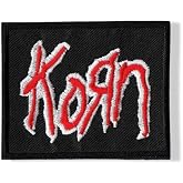 American Rock Band Embroidered Patch for Clothing - Sew-On or Iron-On Applique Badge - Trendy DIY Fashion Accessory - Unique Decorative Logo for Jackets, Jeans, and Bags - Vintage - Apparel, Black