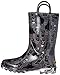 Western Chief Kids' Boys up Waterproof Rain Pull-on Boot, Star Wars Lighted, 1 M US Little Kid