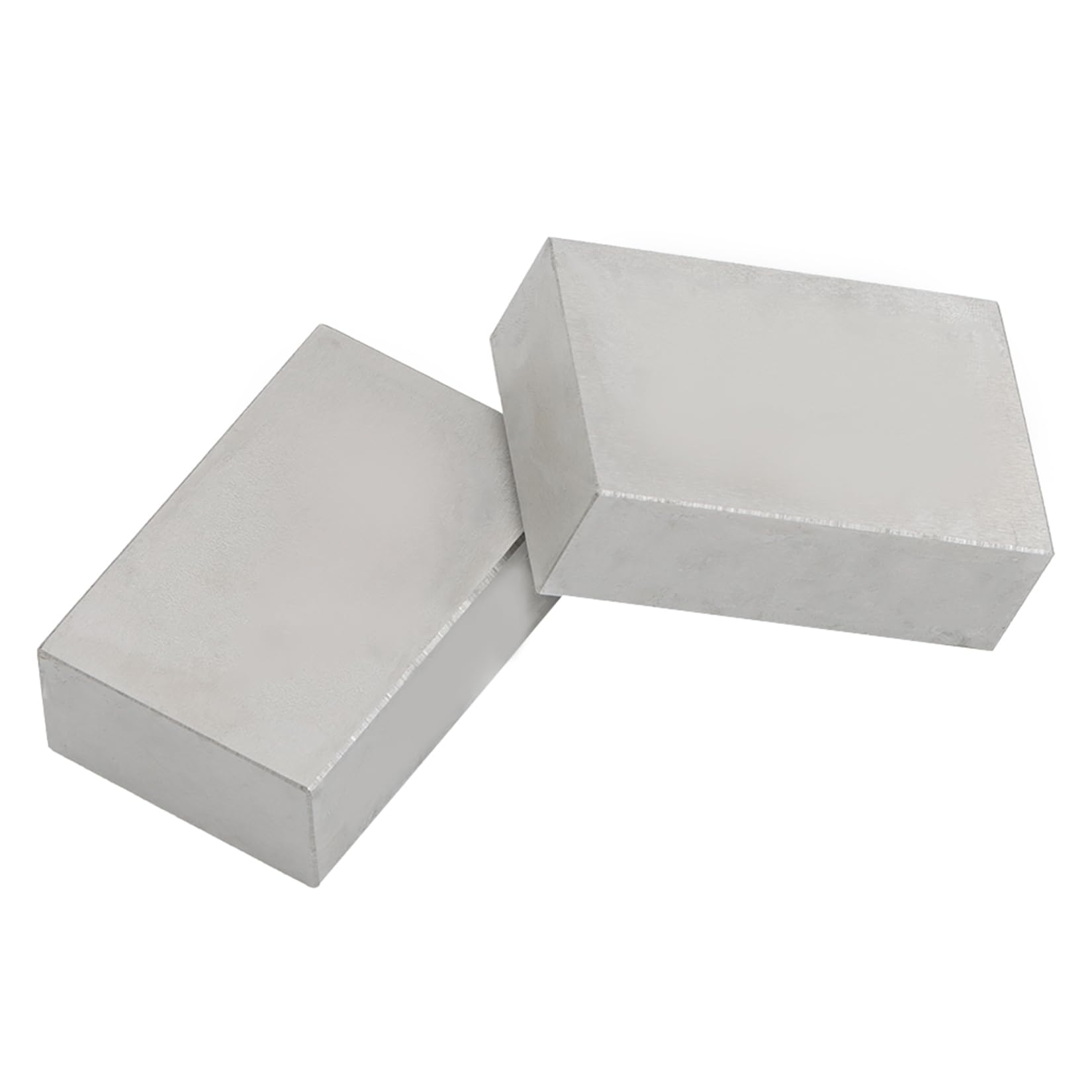 Photo 1 of findmall 1 x 2 x 3 Inch Blocks Matched Pair No Holes Hardened Steel Accuracy Ground Machinist 123 Blocks Set Up Blocks Fit for Accuracy Grinding Layouts